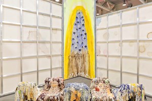 Lucy Dodd, Unlimited, Art Basel (13–16 June 2019). Courtesy Ocula. Photo: Charles Roussel.